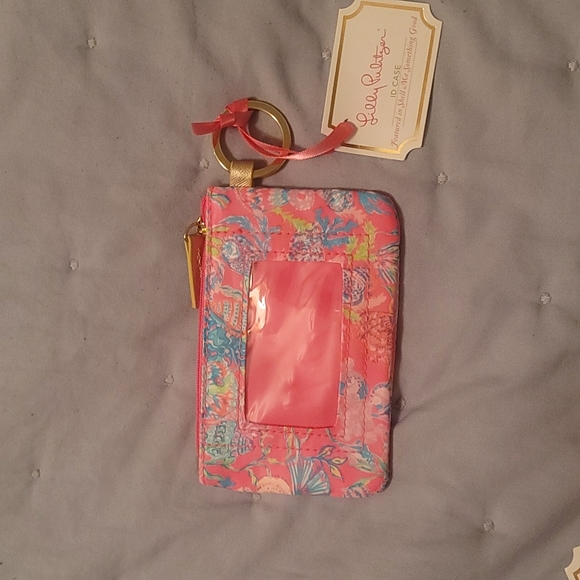 Lilly Pulitzer ID Case "Shell me Something Good" - Picture 2 of 3